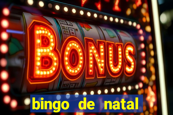 bingo de natal para imprimir gratis